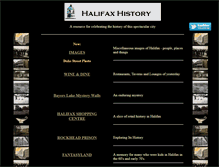 Tablet Screenshot of halifaxhistory.ca